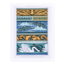 Formas de Animais Art Nouveau Antigos na Decoração