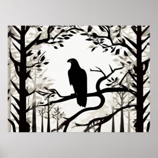 Poster Formas de Cinza: Sussurros de Selvagem