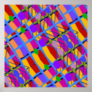 Poster Formas de Estilo abstrato Matisse,
