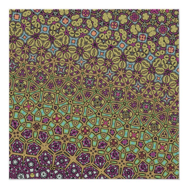 Póster Formas Diversas em Movimento (Frente)