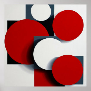Poster Formas geométricas abstratas