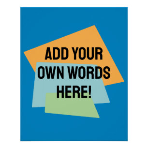 Póster Formas Retroativas Personalizadas