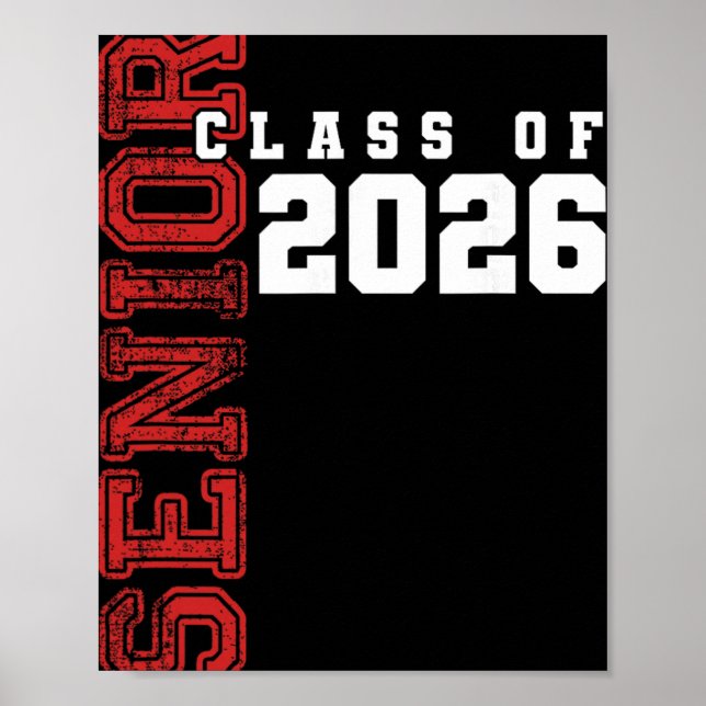 Poster Formatura da turma de 2026 Grad 26 (Frente)