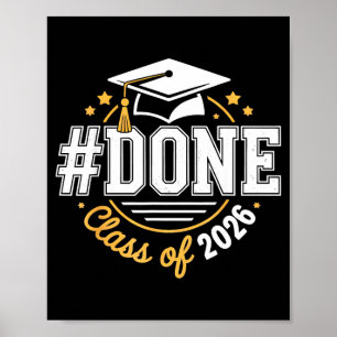 Poster Formatura da turma de 2026 Graduado sênior 2026 Ho