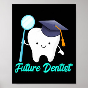 Poster Formatura de futuro dentista escola de higiene den