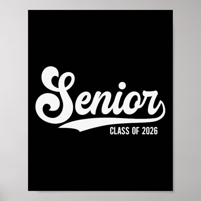 Poster Formatura do Ensino Médio da Turma de 2026 (Frente)