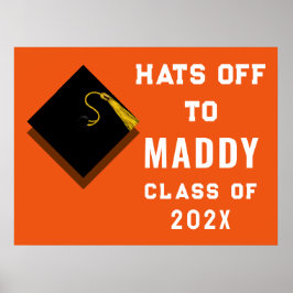 Poster Formatura Laranja 2026