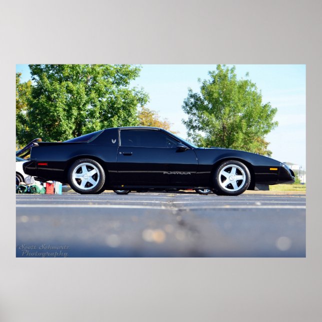 Póster Fórmula de Pontiac Firebird 1991 (Frente)