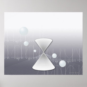 Poster Fórmula, gráfico, símbolos matemáticos 13