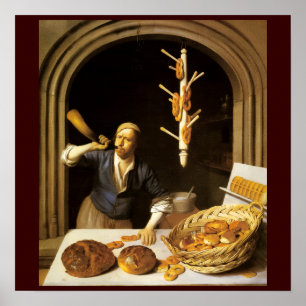 PÓSTER FORNO ANTIGO PÃO PADARIA