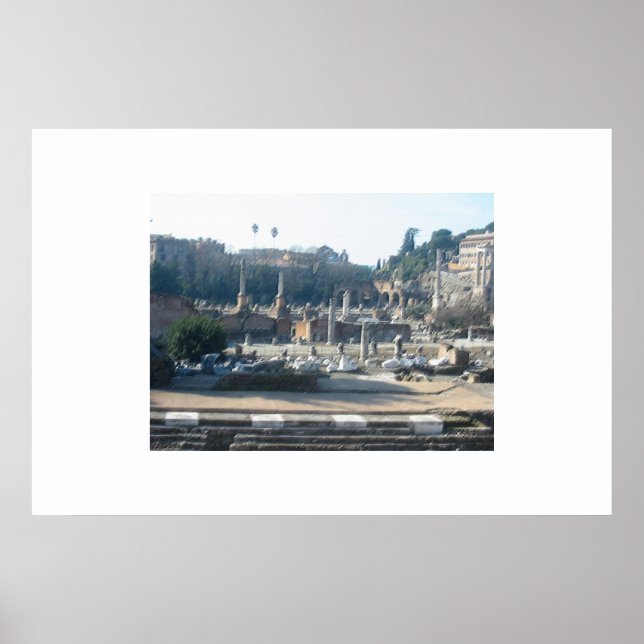 Póster Foro Romano (Roma) (Frente)