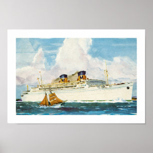 Poster Forro de Matson a Havaí