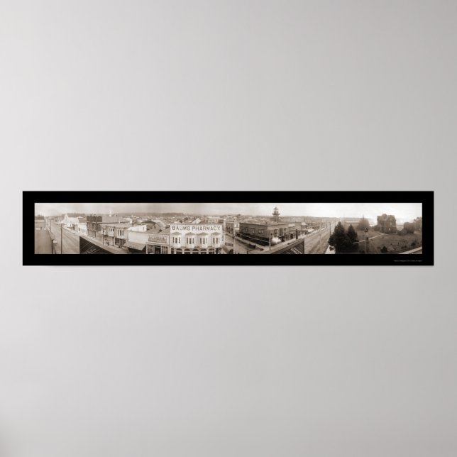 Póster Fort Bragg CA Foto 1911 (Frente)