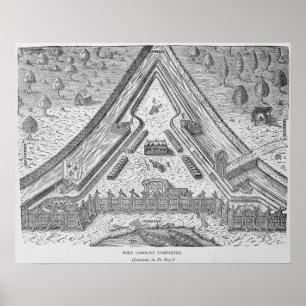 Poster Fort Caroline Concluída