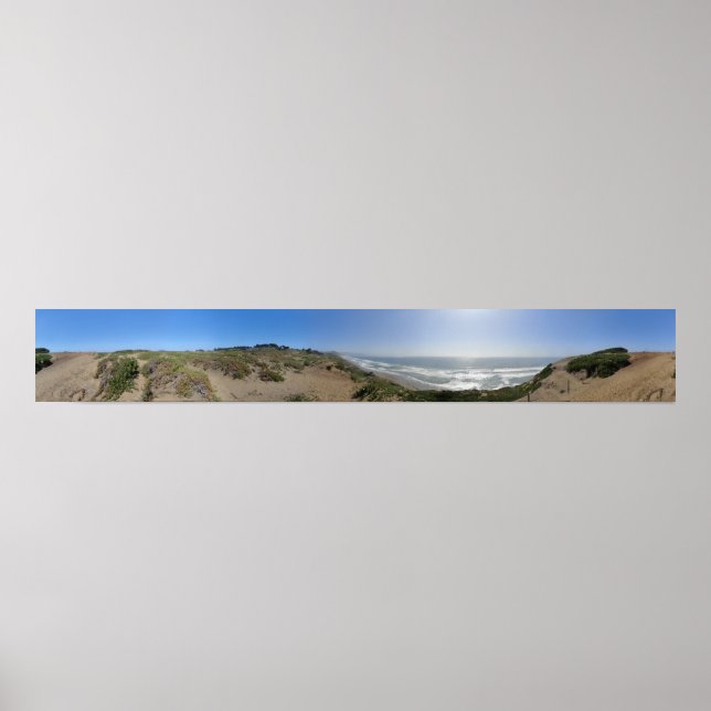Poster Fort Funston Panorama (Frente)