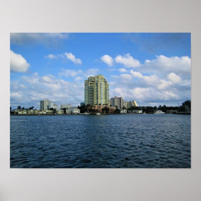 Poster Fort Lauderdale, Florida (Frente)