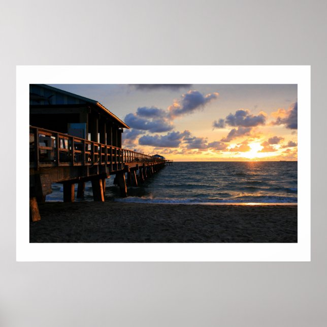 Poster Fort Lauderdale Pier (Frente)