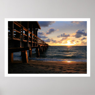 Póster Fort Lauderdale Pier II