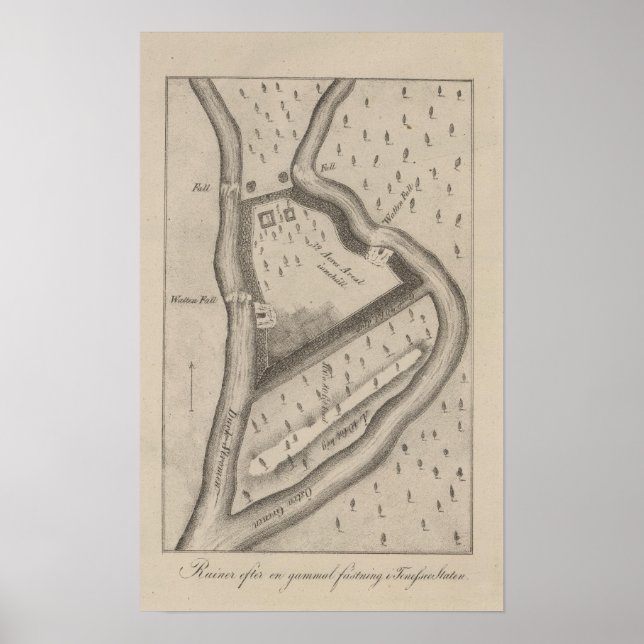 Poster Fort Manchester Tennessee (Frente)