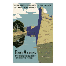 Fort Marion National Monument Rua Augustine Flórid