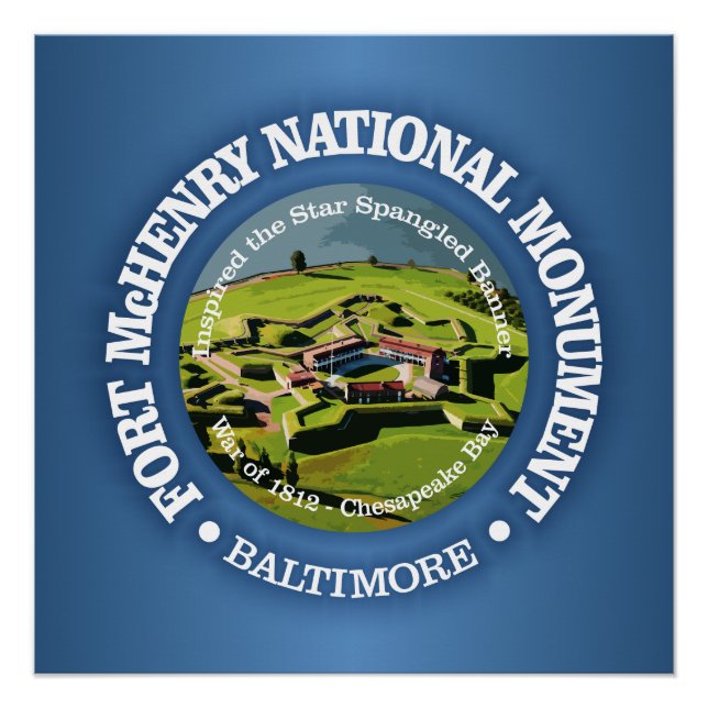 Póster Fort McHenry (NM) (Frente)