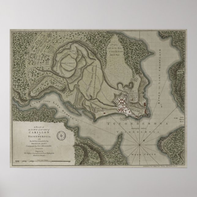 Poster Fort Ticonpeta (Frente)