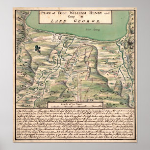 Poster Fort William Henry.