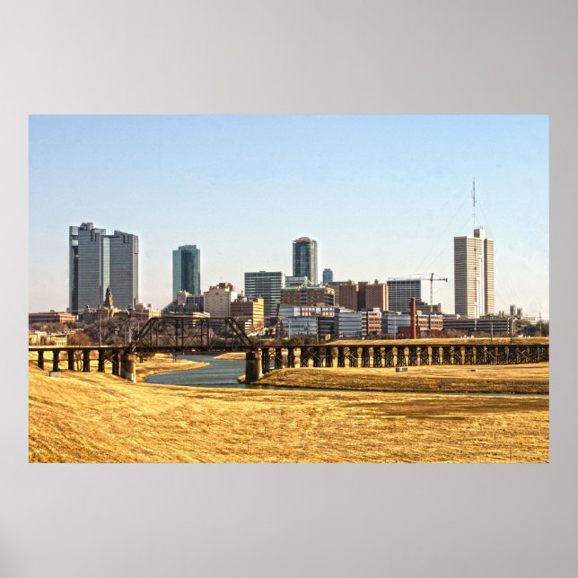 Póster Fort Worth, Texas (Frente)