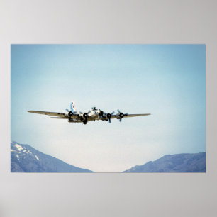 Poster Fortaleza do vôo B-17