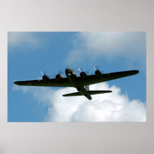 Póster Fortaleza do vôo B-17