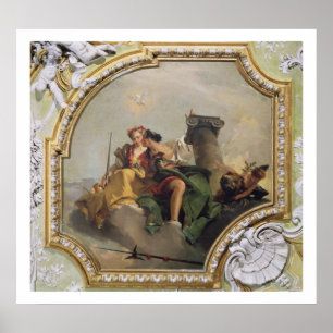 Póster Fortaleza e justiça, 'do Sala Capitolare