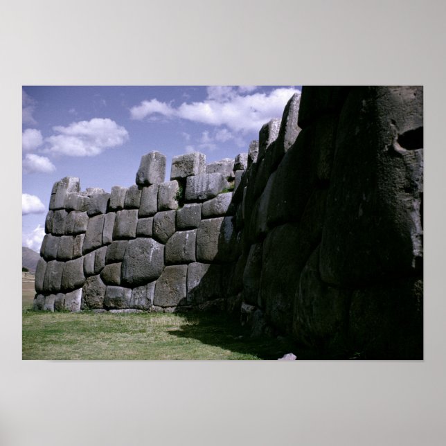 Póster Fortaleza Incan Sacsahuman (Frente)