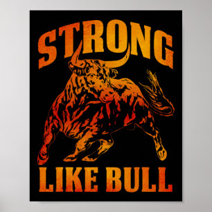 Poster Forte Como Uma Montanha Potente 12