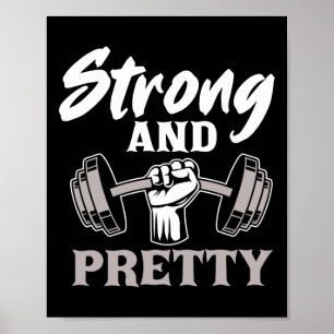 Poster Forte E Bonito Malhação De Gym