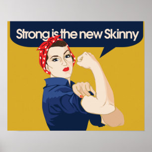 Póster Forte é o novo Skinny
