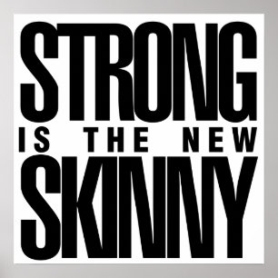 Poster Forte é o novo Skinny