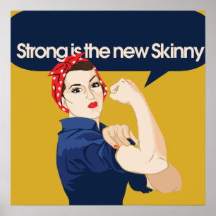 Poster Forte é o novo Skinny