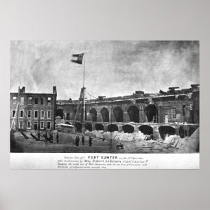 Póster Forte Sumter