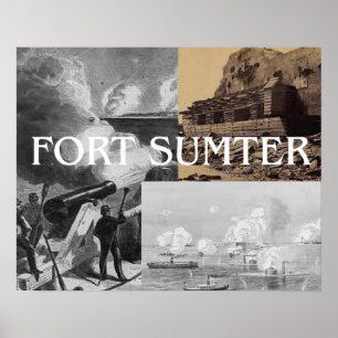 Póster Forte Sumter de ABH