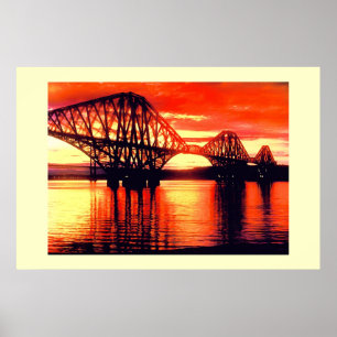 POSTER FORTH RAIL BRIDGE