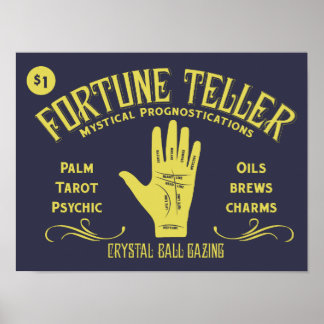 Póster Fortune Teller