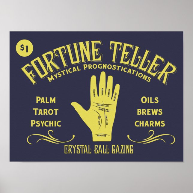 Póster Fortune Teller (Frente)