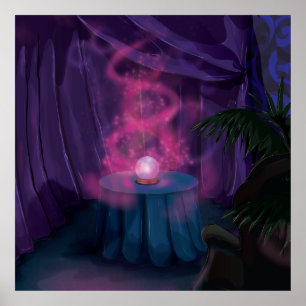 Póster Fortune Teller Tent