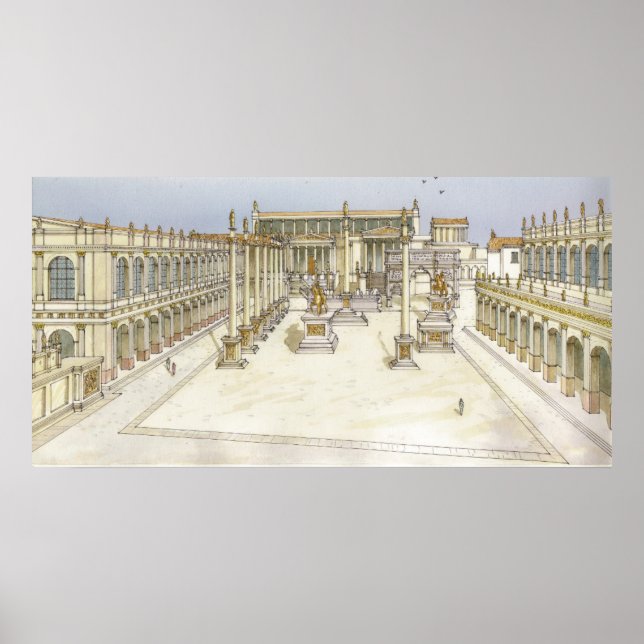 Póster Fórum Imperial. Roma (Frente)