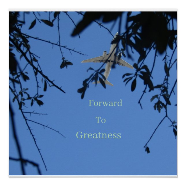 Póster Forward to Greatness Glossy Poster (Frente)
