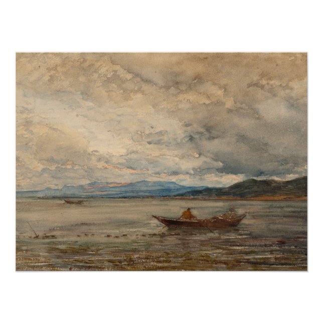 Póster Fos, Environs De Martigues - Félix Ziem (Frente)