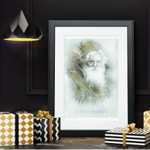 Póster Fosco vintage Santa Claus