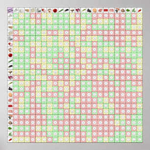 Poster Fósforo 2 17 x 17 da massa