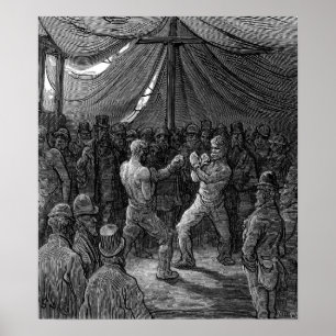 Póster Fósforo de encaixotamento do Victorian
