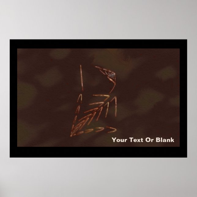 Póster Fóssil Jurássico (Frente)